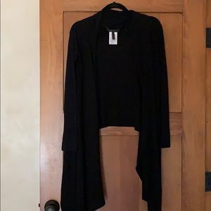 Lux Cashmere and Silk Blend BCBG Sweater Shaul
